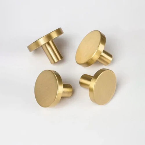 Brass Button Knobs Application: Commercial