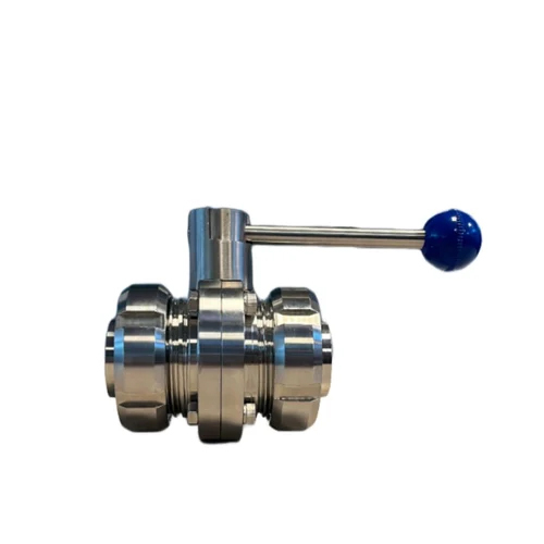 Stainless Steel Butterfly Valve SMS Union Type
