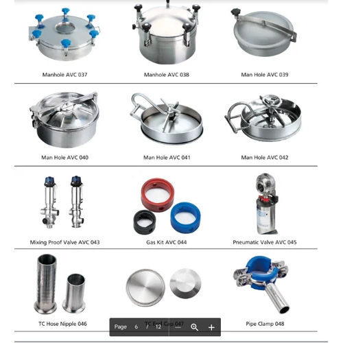 Dairy Valve And Fittings