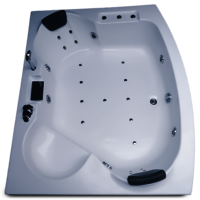 Temptation 6 ft x 4.75 ft Combi-Massage Bathtub