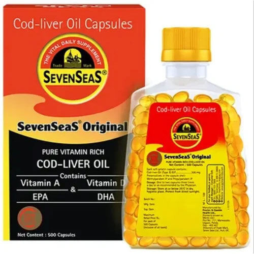 Sevenseas Cod Liver Oil Capsules