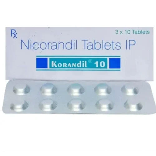 Nicorandil Tablets Ip 10 Mg
