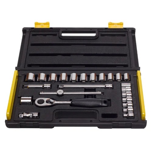 STMT72795-8-12 24 Pcs 1-2 Sq.Dr. 6Pt Socket Set