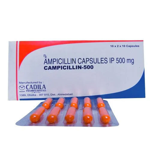Ampicillin Capsules 500 Mg