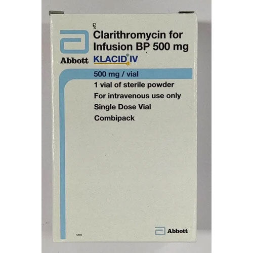 Clarithromycin Infusion Bp 500 Mg