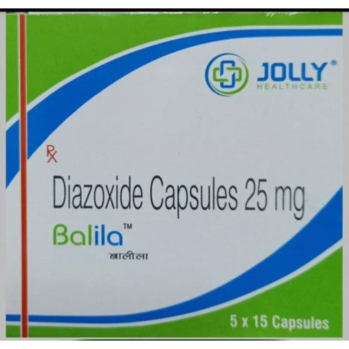 Diazoxide 25mg Capsule Proglicem