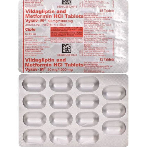 Vildagliptin And Metformin Tablets