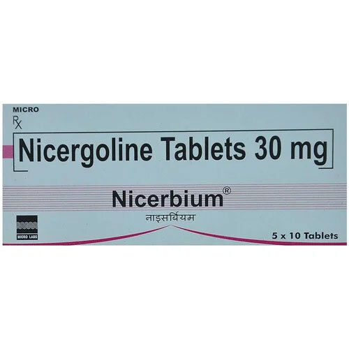 Nicergoline 30 Mg Tablets