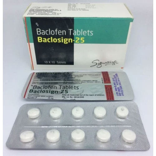 Baclofen 25mg Tablet