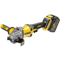 DCG414T2 - 54V 125MM Electric Grinder | Yellow/Black, Variable Speed, Lock On-Off Switch, Warranty Included