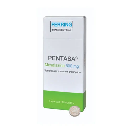 Pentasa 500 Mg Tab Mesalazine