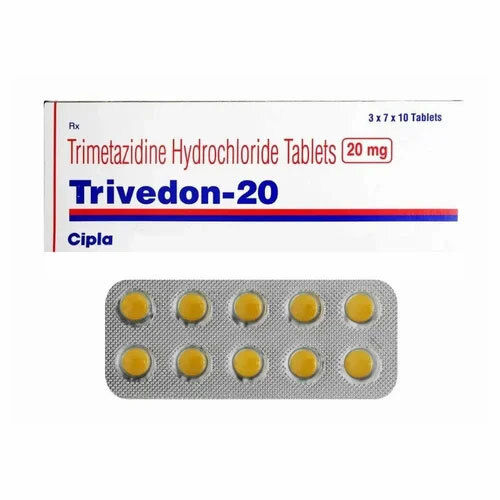 Trimetazidine Hydrochloride 20 Mg Tablets