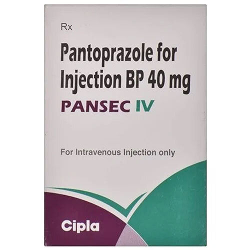 Pantoprazole 40 Mg Injection - Injectable Solution , Advanced Acid Suppression for Gastroesophageal Reflux Disease