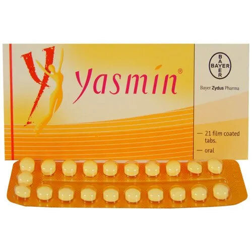 Yasmin - Ethinyl Estradiol 0.03mg & Drospirenone 3mg Tablets | 21 Tablets Per Strip, Ideal for Clinical Use