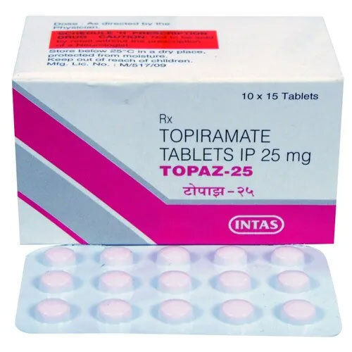 Topiramate 25 Mg Tablet