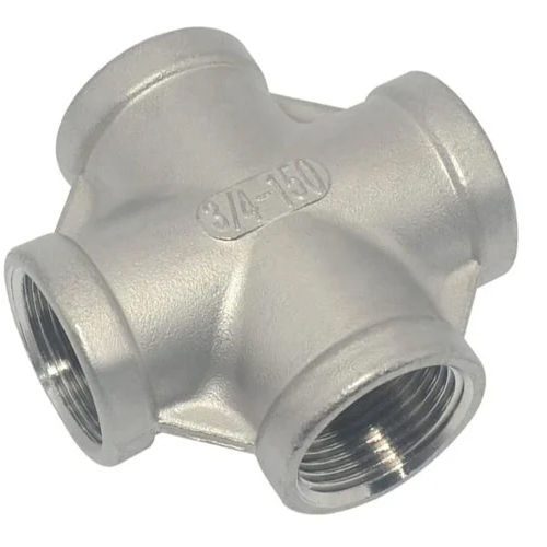 SS 304 Socket Weld Cross Tee 304 Grade