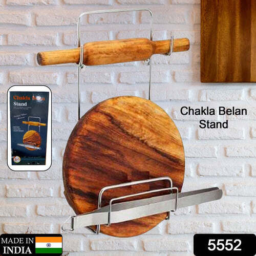 CHAKLA BELAN CHIMTA STAND ROLLING PIN BOARD