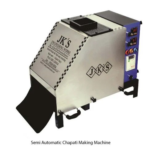 Semi Automatic Chapati Making Machine