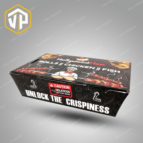 Customized Momos Packaging Box / Tiffin Packaging box / food Packaging box