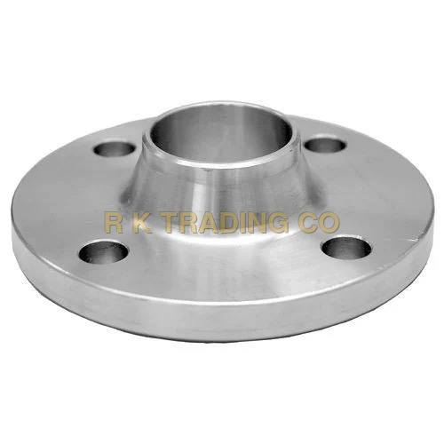 Stainless Steel Din Flanges - 0.5 to 12 Inches | Silver Round Design with Durable Stainless Steel Construction