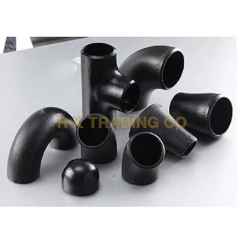 Industrial Carbon Steel Pipe Fitting - 1/2 Inch Size | Black Finish, Durable Design for Reliable Fluid Transport Solutions