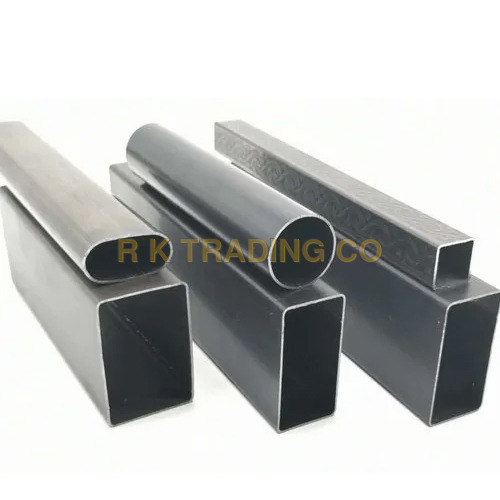MS Square Pipe - Mild Steel Material, Square Shape , Black Color, Versatile Usage