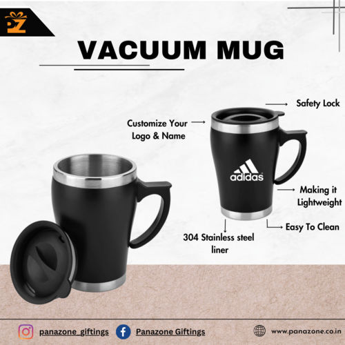 Black Vacuum Flask Travel Mug
