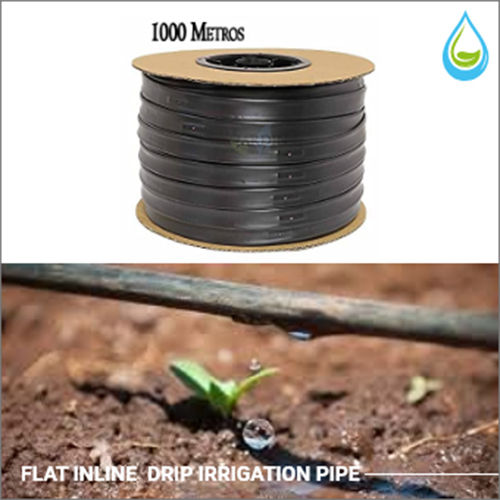 100 Metre Flat Inline Drip Irrigation Pipe Application: Agriculture