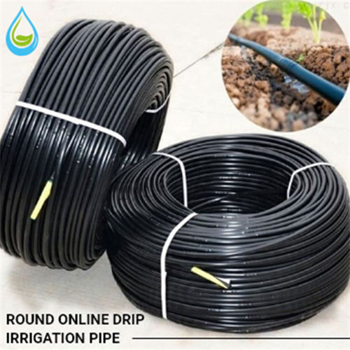 Round Online Drip Irrigation Pipe