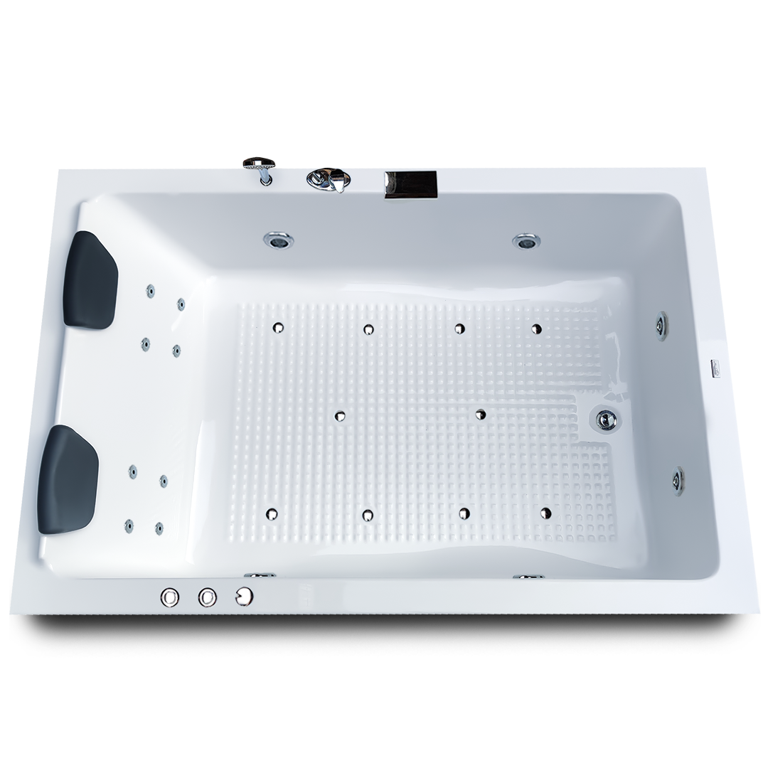 Phoenix 6 ft x 4 ft Combi-Massage Bathtub