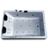 Phoenix 6 ft x 4 ft Combi-Massage Bathtub