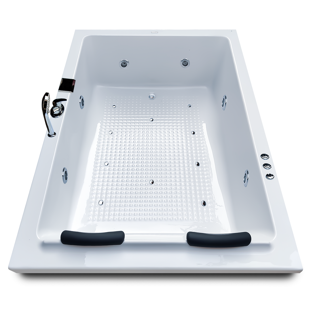 Phoenix 6 ft x 4 ft Combi-Massage Bathtub