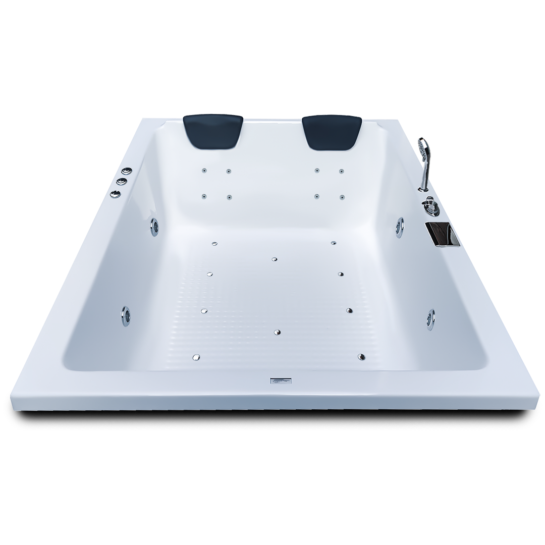 Phoenix 6 ft x 4 ft Combi-Massage Bathtub