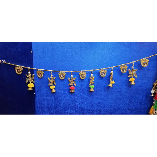 Handcrafted Colourful Beads Bandhanwar Toran