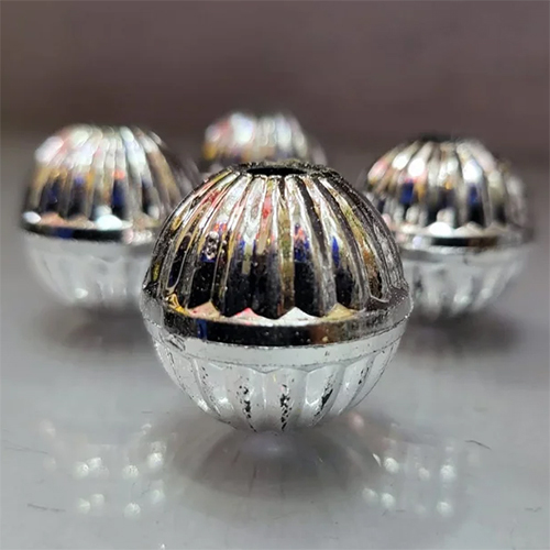 Plastic Silver Decorative Balls