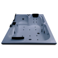 Amazon 6 ft x 4 ft Combi-Massage Bathtub