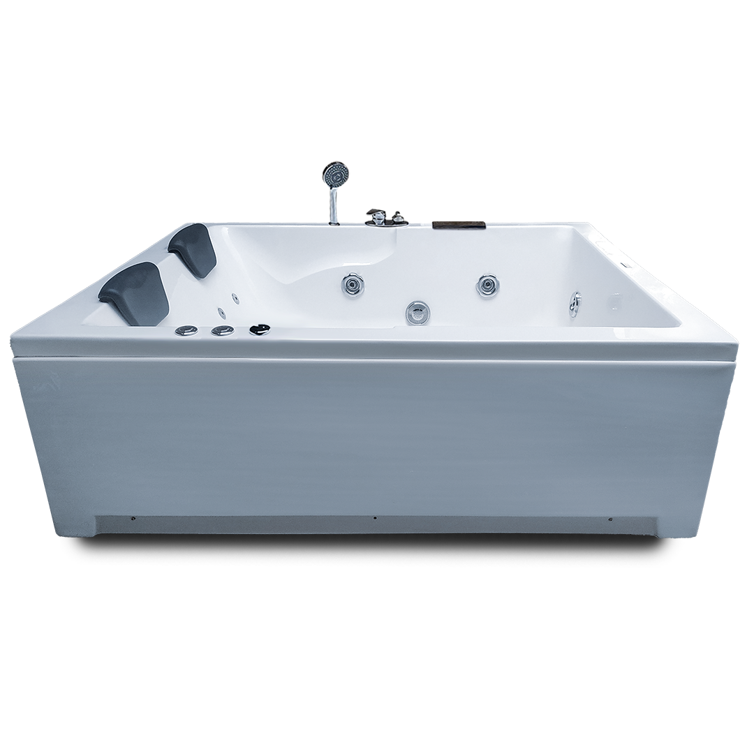 5 ft x 4 ft Combi-Massage Bathtub