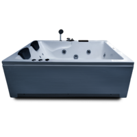 5 ft x 4 ft Combi-Massage Bathtub