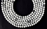 8mm Howlite Beads, Gemstone Beads for Necklace ,Crystal Beads Jewelry