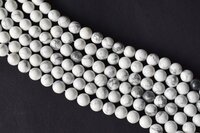 8mm Howlite Beads, Gemstone Beads for Necklace ,Crystal Beads Jewelry