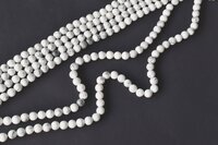 8mm Howlite Beads, Gemstone Beads for Necklace ,Crystal Beads Jewelry