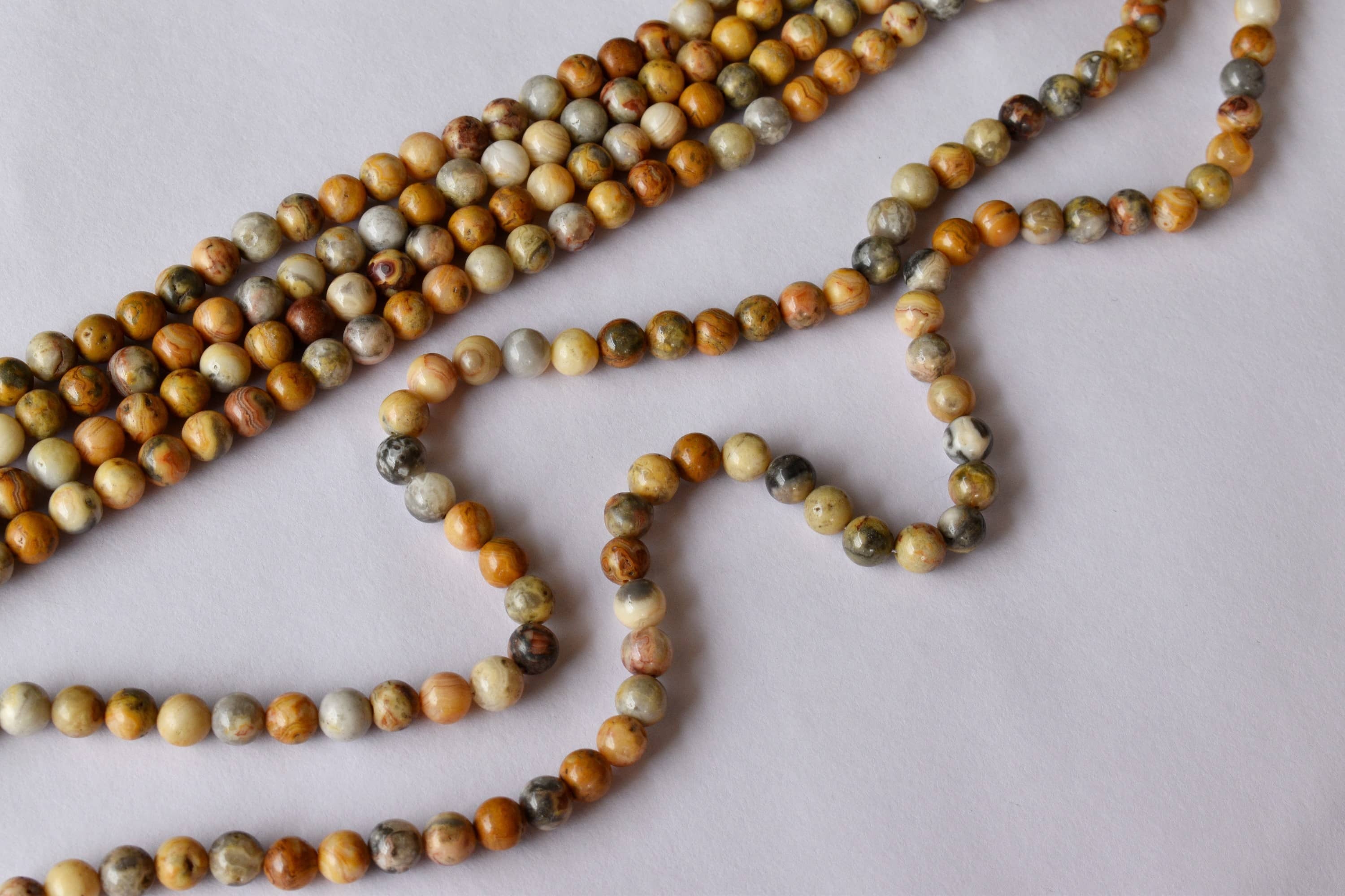 8mm Crazy Lace Agate Beads, Gemstone Beads for Necklace ,Crystal Beads Jewelry