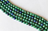 8mm Azurite Malachite Beads, Gemstone Beads for Necklace ,Crystal Beads jewelry