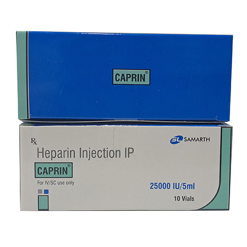 Liquid Heparin Injection Ip 25000 Iu