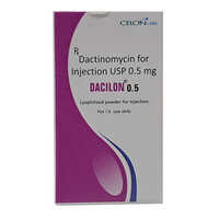 Liquid 0.5 Mg Dactinomycin For Injection Usp