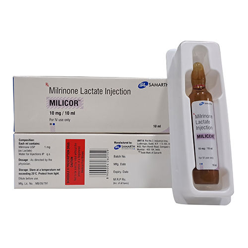 Liquid 10 Mg Milrinone Lactate Injection