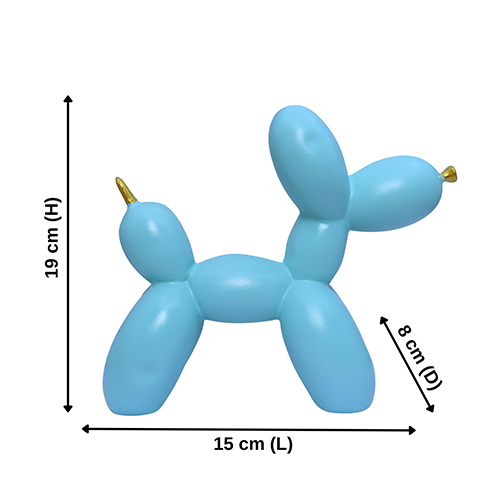 Ballon Dog Blue