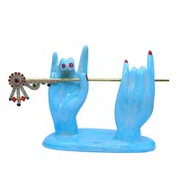 Krishna Hand Blue Height: 5  Centimeter (cm)