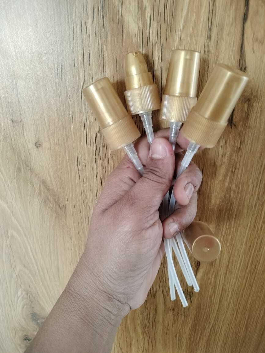 plastic cosmetic serum pump
