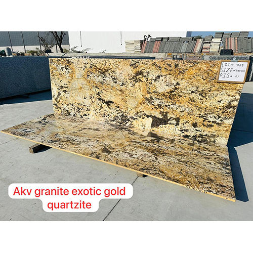 Exotic Gold Quartzite Granite